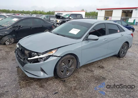 2023 Hyundai Elantra Sel from USA, damaged, VIN KMHLM4AG2PU384866